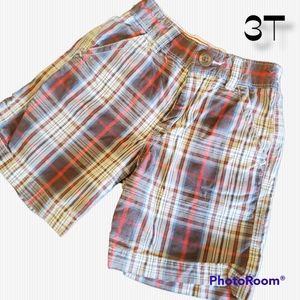 OshKosh Toddlers Plaid Shorts sz 3T